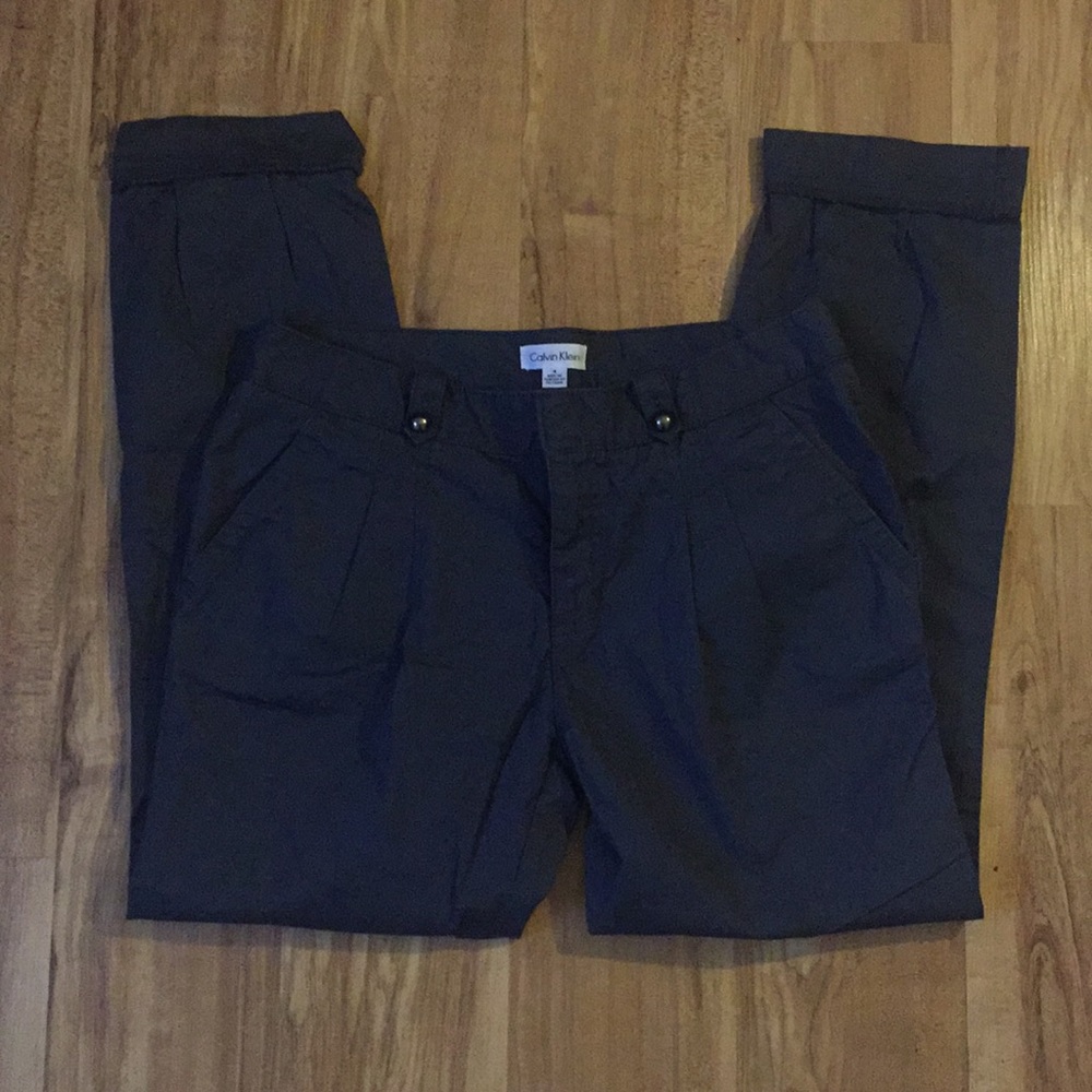 Calvin Klein navy blue pants